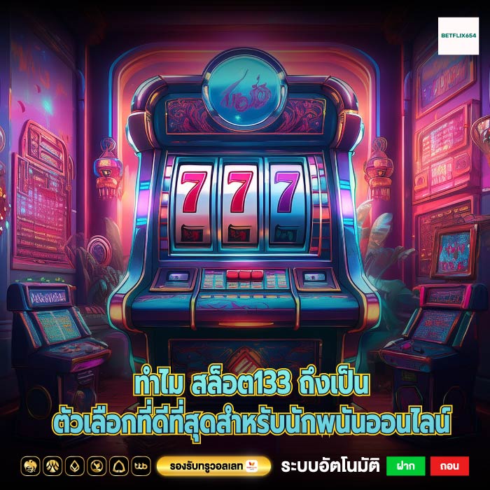 ทำไม สล็อต133 ถึงเป็นตัวเลือกที่ดีที่สุดสำหรับนักพนันออนไลน์