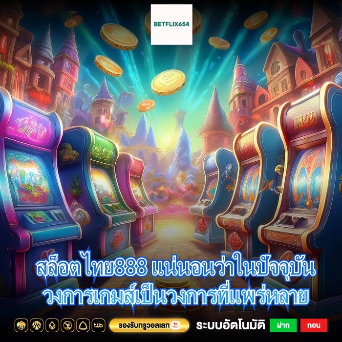 สล็อตไทย888 แน่นอนว่าในปัจจุบันวงการเกมส์เป็นวงการที่แพร่หลาย